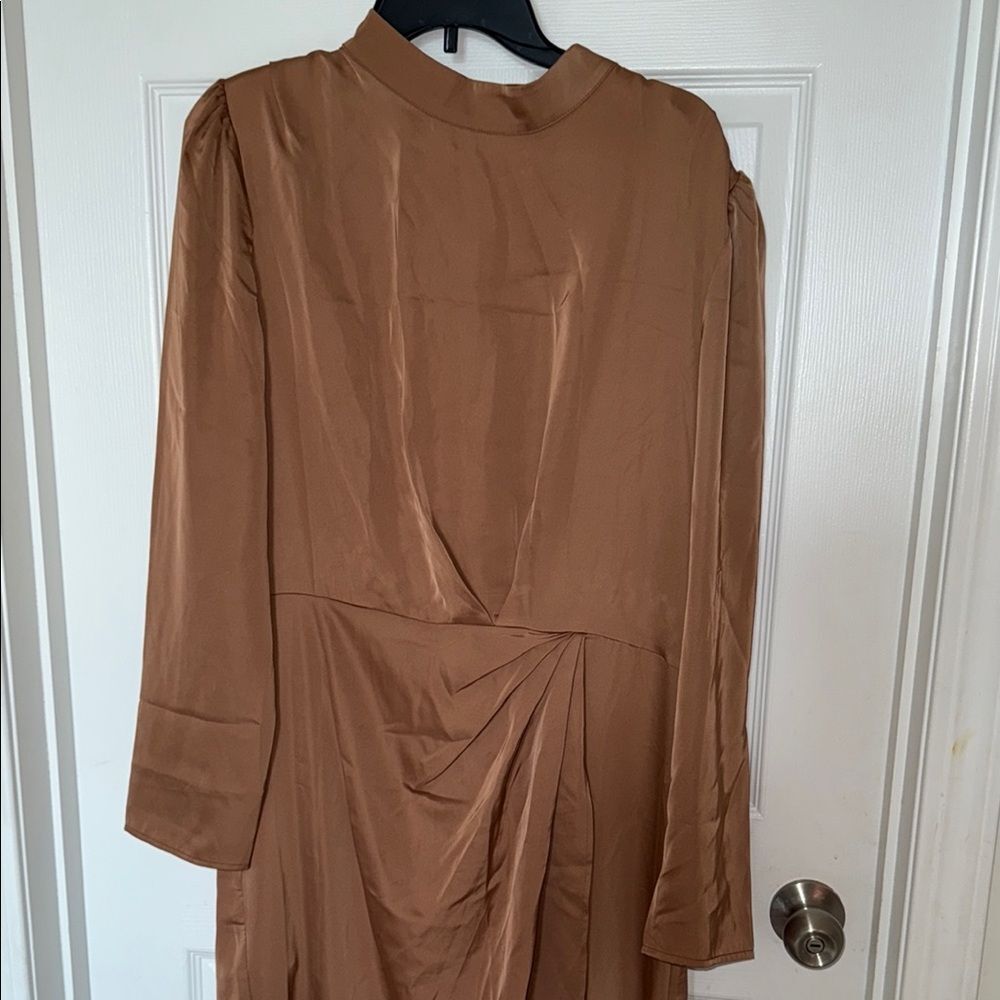 Prettygarden womens xl tiktok viral fall collection Elegant Long Sleeve Dress - Picture 7 of 16